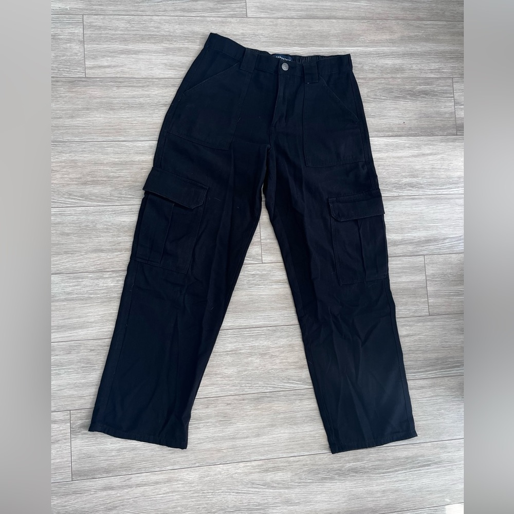 Aeropostale Black Cargo Pants